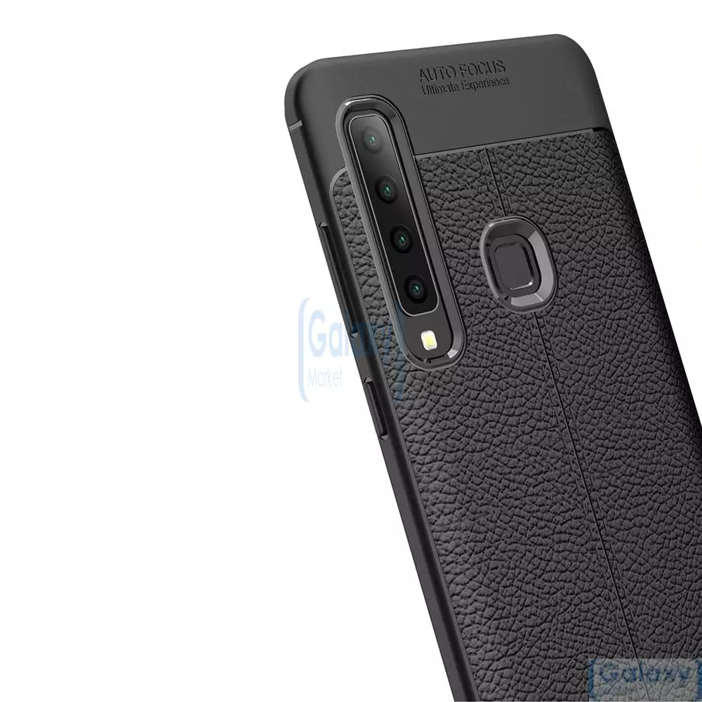 Чехол бампер Anomaly Leather Fit Case для Samsung Galaxy A9 2018 Gray (Серый)