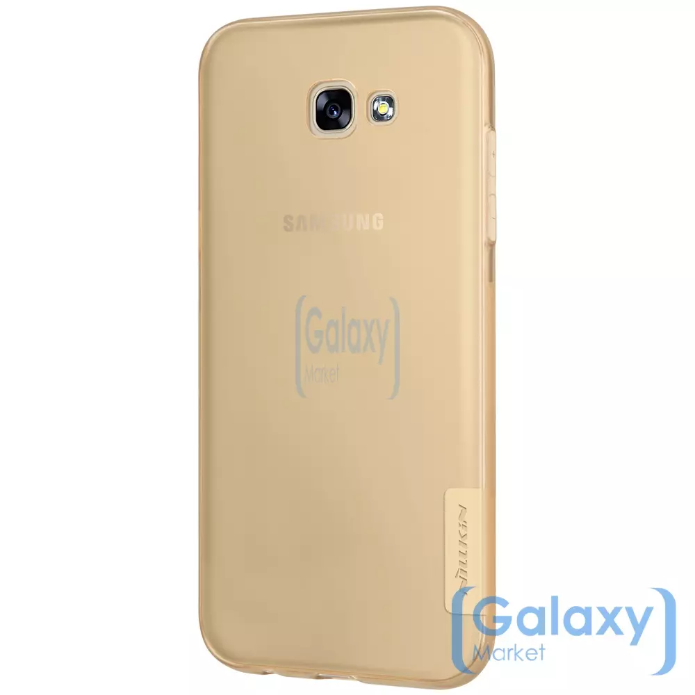 Чехол бампер Nillkin Nature TPU Case для Samsung Galaxy A5 (A5 2017) Brown (Коричневый)