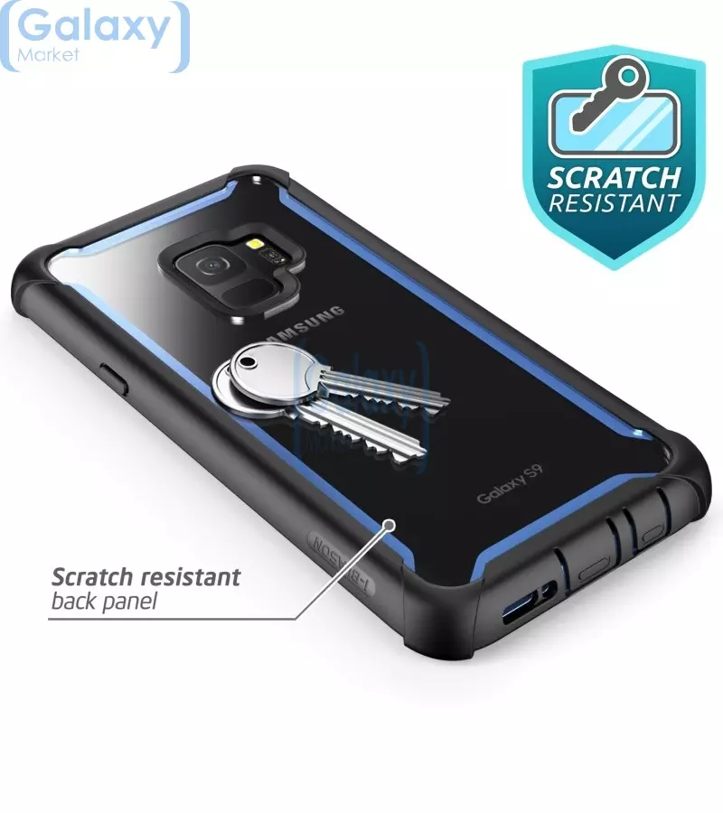 Чехол бампер i-Blason Ares Case для Samsung Galaxy S9 Blue (Синий)
