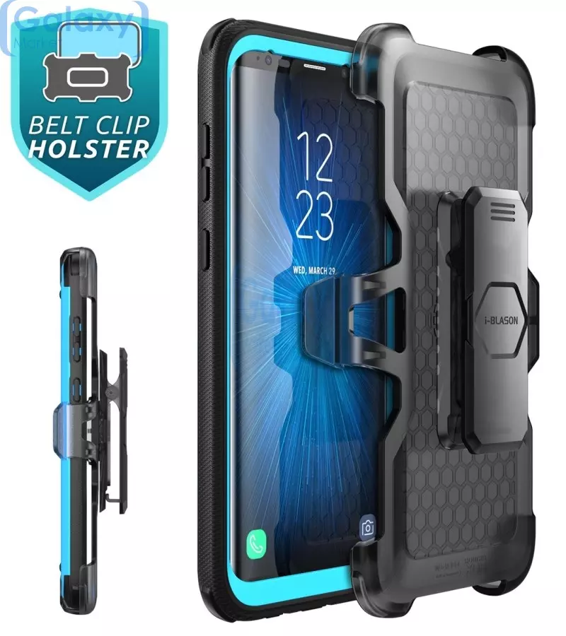 Чехол бампер i-Blason Armorbox Case для Samsung Galaxy S9 Plus Blue (Синий)
