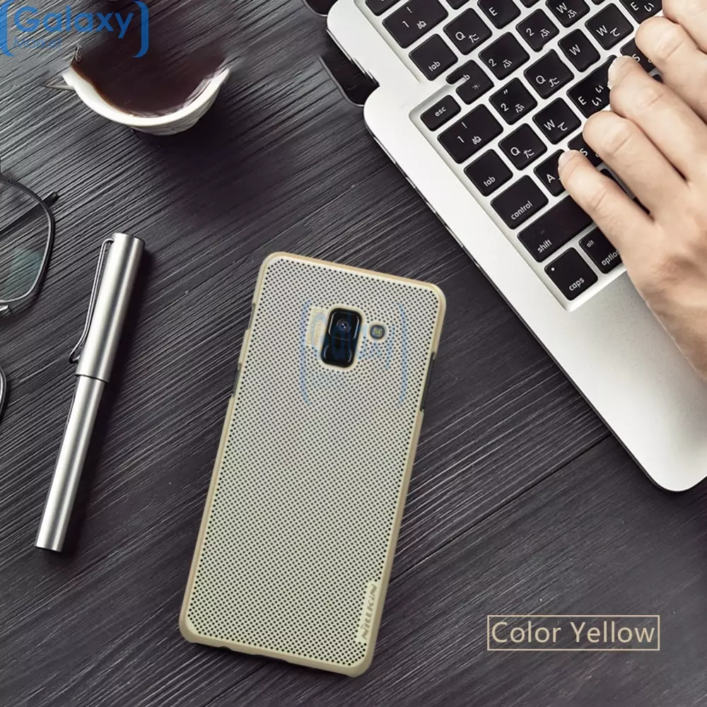Чехол бампер Nillkin Air Case для Samsung Galaxy S9 Yellow (Желтый)
