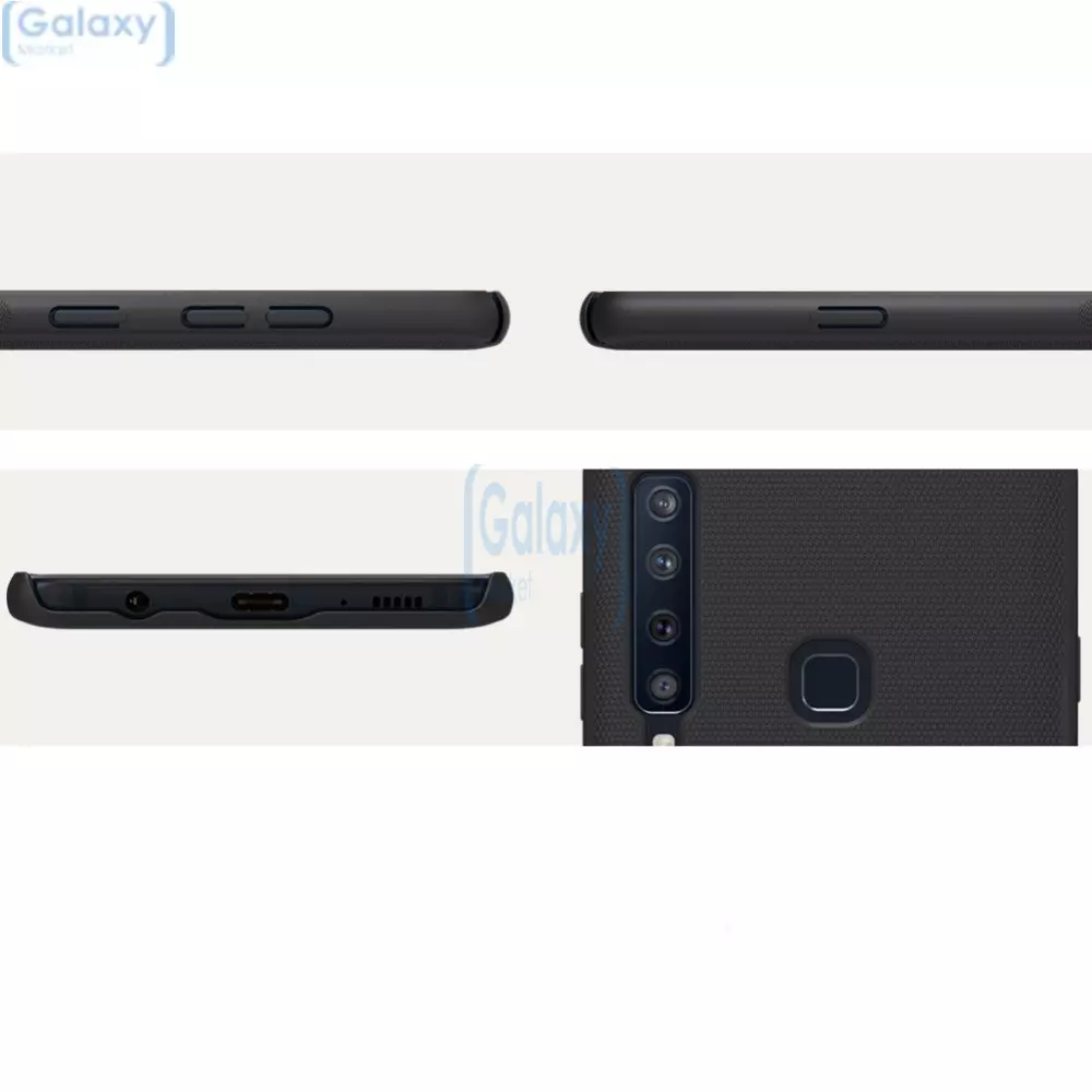 Чехол бампер Nillkin Super Frosted Shield Series для Samsung Galaxy A9 2018 Black (Черный)