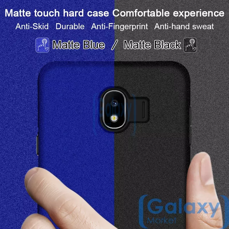 Чехол бампер Imak Cowboy Shell Series для Samsung Galaxy J6 2018 Black (Черный)