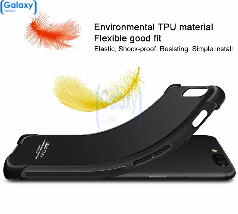 Чехол бампер Imak Shock-resistant Case для Samsung Galaxy S9 Plus Black (Черный)