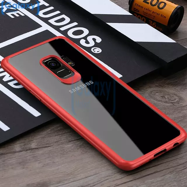 Чехол бампер Ipaky Silicone Case для Samsung Galaxy S9 Plus Red (Красный)