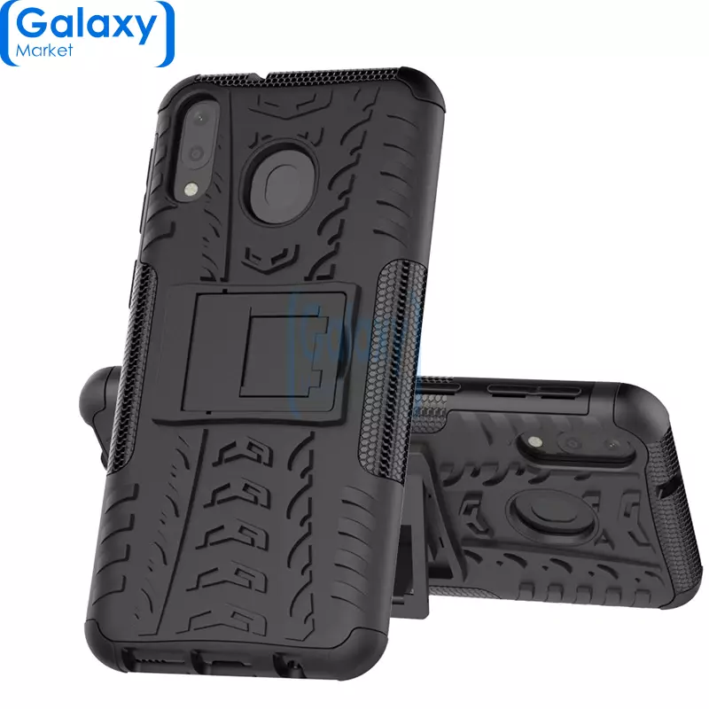 Чехол бампер Nevellya Series для Samsung Galaxy M20 (2019) Black (Черный)