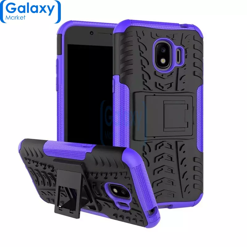 Чехол бампер Nevellya Series для Samsung Galaxy J4 (2018) Purple (Фиолетовый)