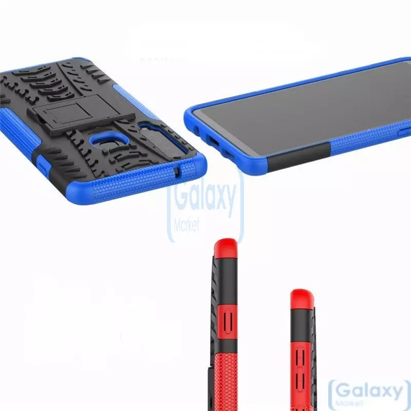 Чехол бампер NEVELLYA для Samsung Galaxy A9 2018 Blue (Синий)