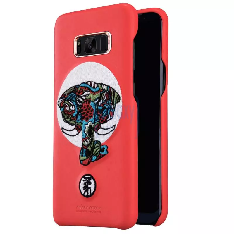 Чехол бампер Nillkin Brocade Case для Samsung Galaxy S8 Red (Красный)