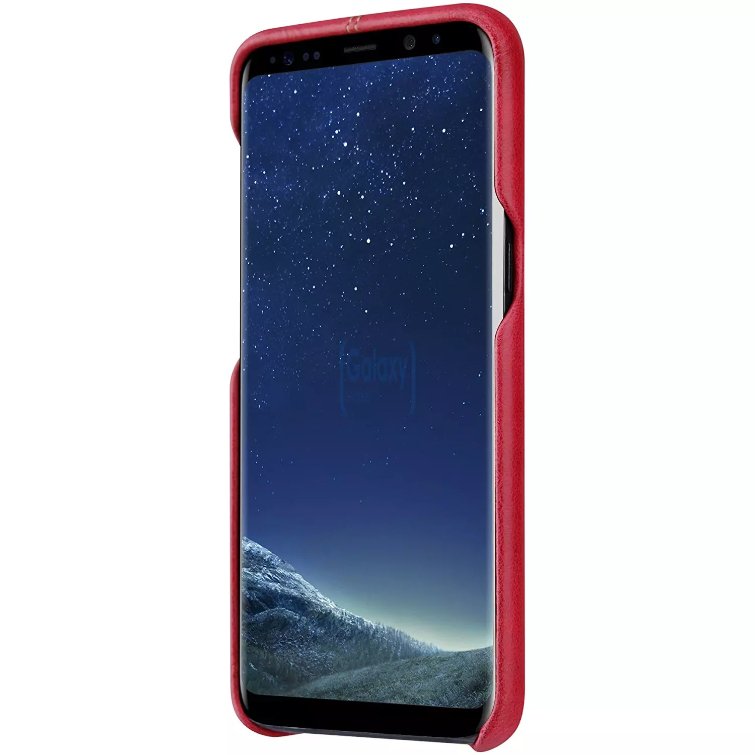 Чехол бампер Nillkin Englon Leather Cover Case для Samsung Galaxy S8 Plus Red(Кпасный)