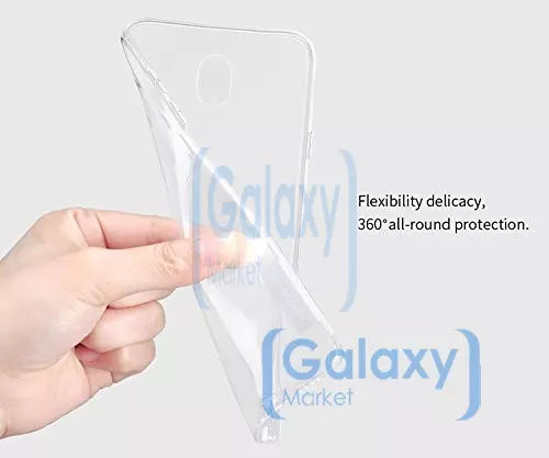 Чехол бампер Nillkin Nature TPU Case для Samsung Galaxy J7 2017 White (Белый)