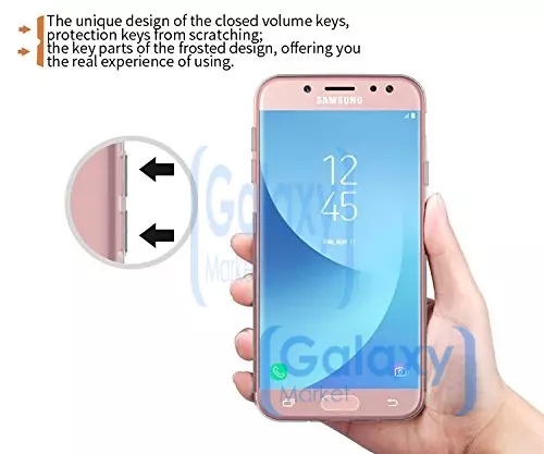 Чехол бампер Nillkin Nature TPU Case для Samsung Galaxy J7 2017 Brown (Коричневый)