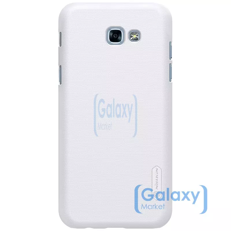 Чехол бампер Nillkin Super Frosted Shield для Samsung Galaxy A3 (A3 2017) White (Белый)
