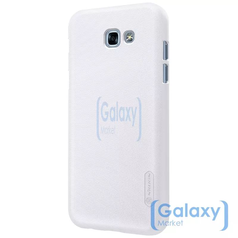 Чехол бампер Nillkin Super Frosted Shield для Samsung Galaxy A5 (A5 2017) White (Белый)