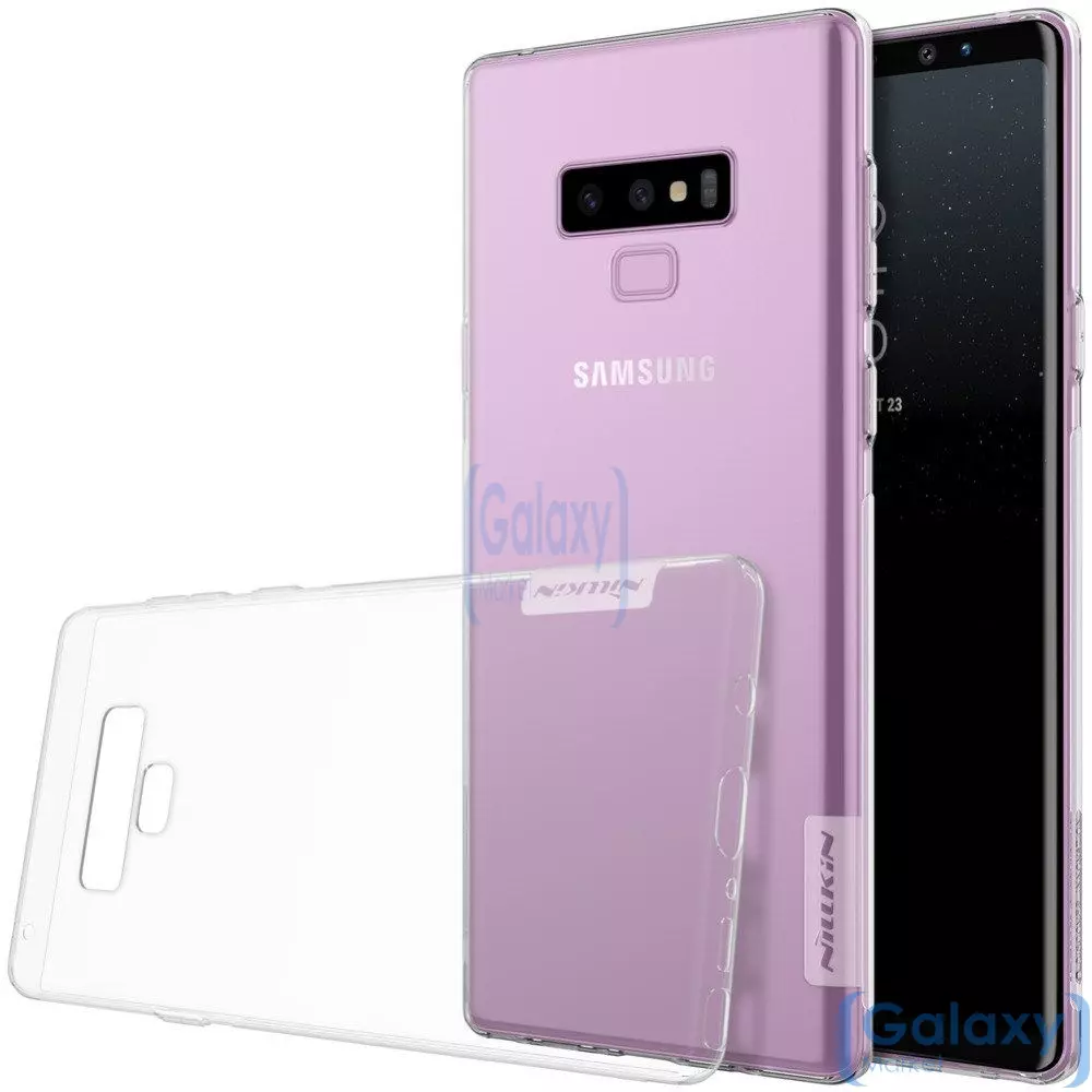 Чехол бампер Nillkin Nature TPU для Samsung Galaxy Note 9 White (Белый)