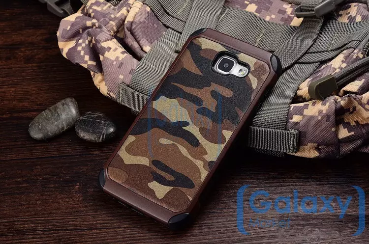 Чехол бампер NX Case Camouflage Case для Samsung Galaxy A5 (A5 2017) Brown (Коричневый)