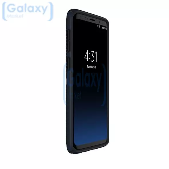 Чехол бампер Speck Presidio Grip Series для Samsung Galaxy S9 Eclipse Blue/Carbon Black (Синий/Черный)