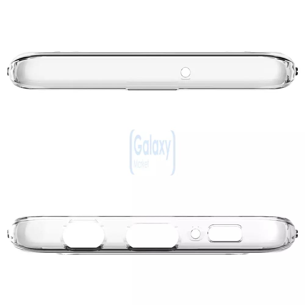 Чехол бампер Spigen Case Crystal Flex для Samsung Galaxy S10 Plus
