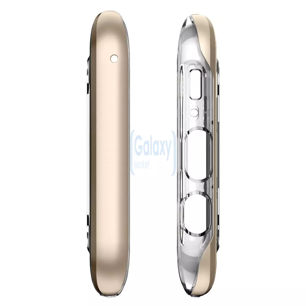 Чехол бампер Spigen Case Neo Hybrid Crystal для Samsung Galaxy S8 Gold Maple (Золотой клен)