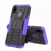 Противоударный чехол бампер Nevellya Case (встроенная подставка) для Samsung Galaxy M30s Purple (Пурпурный)