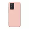 Чехол бампер Anomaly Silicone (с микрофиброй) для Samsung Galaxy A32 Sand Pink (Песочный Розовый)