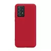 Чехол бампер Anomaly Silicone (с микрофиброй) для Samsung Galaxy A32 Red (Красный)