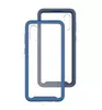 Противоударный чехол бампер Anomaly Hybrid 360 для Samsung Galaxy A02 Black / Blue (Черный / Синий)