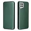 Чехол книжка для Samsung Galaxy A22 Anomaly Carbon Book Green (Зеленый)
