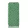 Чехол книжка для Samsung Galaxy S21 Ultra Anomaly Carbon Book Green (Зеленый)