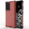 Противоударный чехол бампер Anomaly Plasma для Samsung Galaxy S21 Ultra Red (Красный)