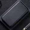 Чехол книжка для Samsung Galaxy A02 Anomaly Carbon Book Black (Черный)