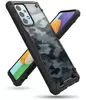 Оригинальный чехол бампер Ringke Fusion-X для Samsung Galaxy A52 Camo / Black (Камуфляж / Черный)