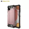 Противоударный чехол бампер Anomaly Rugged Hybrid для Samsung Galaxy A02s Rose Gold (Розовое Золото)