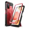 Противоударный чехол бампер Supcase Unicorn Beetle PRO для Samsung Galaxy A12 Metallic Red (Металлический Красный) 843439135819