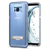 Оригинальный чехол бампер Spigen Crystal Hybrid (встроенная подставка) для Samsung Galaxy S8 Plus G955F Blue Coral (Синий Корал)