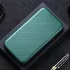 Чехол книжка для Samsung Galaxy M31 Anomaly Carbon Book Green (Зеленый)