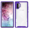 Противоударный чехол бампер Anomaly Hybrid 360 для Samsung Galaxy Note 10 Plus Purple / Black (Пурпурный / Черный)