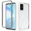 Чехол бампер Anomaly Hybrid 360 для Samsung Galaxy Note 10 Lite White/Gray (Белый/Серый)