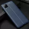 Чехол бампер Anomaly Leather Fit Case для Samsung Galaxy A42 Blue (Синий)