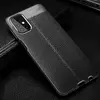 Чехол бампер Anomaly Leather Fit для Samsung Galaxy M31s Black (Черный)