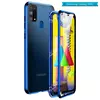 Противоударный чехол бампер Anomaly Magnetic 360 With Glass для Samsung Galaxy M31 Blue (Синий)