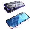 Противоударный чехол бампер Anomaly Magnetic 360 With Glass для Samsung Galaxy A50s Purple (Пурпурный)