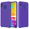 Чехол бампер Anomaly Silicone (с микрофиброй) для Samsung Galaxy A20 Purple (Пурпурный)