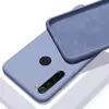 Чехол бампер Anomaly Silicone (с микрофиброй) для Samsung Galaxy M11 Purple (Пурпурный)