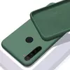 Чехол бампер Anomaly Silicone (с микрофиброй) для Samsung Galaxy A11 Dark Green (Темно Зеленый)