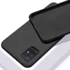 Чехол бампер Anomaly Silicone для Samsung Galaxy A41 Black (Черный)
