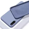 Чехол бампер Anomaly Silicone (с микрофиброй) для Samsung Galaxy A70 Purple (Пурпурный)