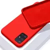 Чехол бампер Anomaly Silicone (с микрофиброй) для Samsung Galaxy M51 Red (Красный)