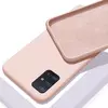 Чехол бампер Anomaly Silicone (с микрофиброй) для Samsung Galaxy M51 Sand Pink (Песочный Розовый)