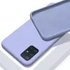 Чехол бампер Anomaly Silicone (с микрофиброй) для Samsung Galaxy S20 Plus Light Purple (Светло Пурпурный)